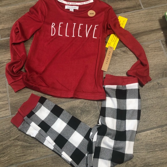 Rae Dunn Pajamas Rae Dunn Believe Christmas Pajamas Poshmark